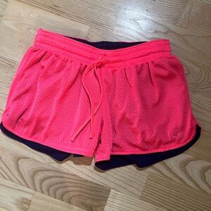 CHAMPION Y2K neon pink shorts